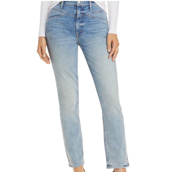 MOTHER Denim - MOTHER SUPERIOR DENIM NWT Yoke Front Dazzler Ankle Rigid Jeans Wildling 28